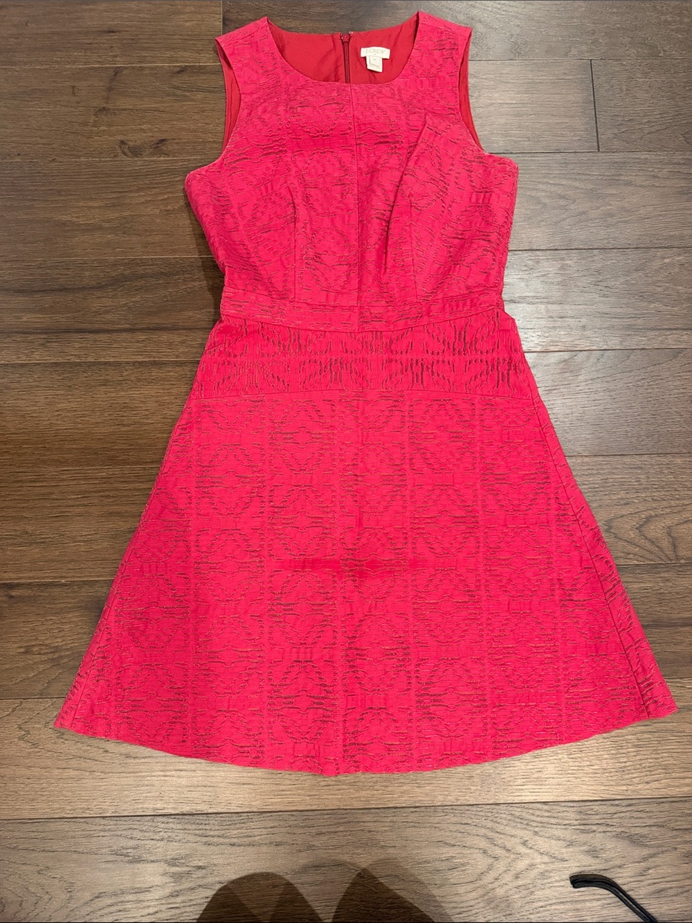 J. Crew Factory Jacquard Eyelet Dress Size 00 - C18-015